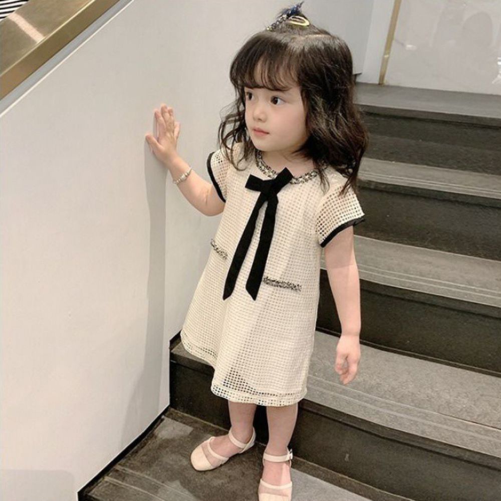 [PRINCESS KESLI]0-7tahun New 2022 Dress anak perempuan Fashion Korea Cartoon Gaun pesta rok anak Rok anak Dress kaos gamus kaos untuk