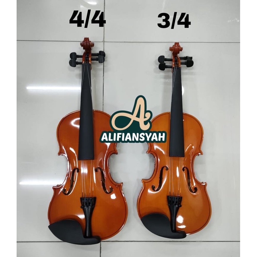 Biola akustik cowboy original import china ukuran 4/4 dan 3/4 violin akusik