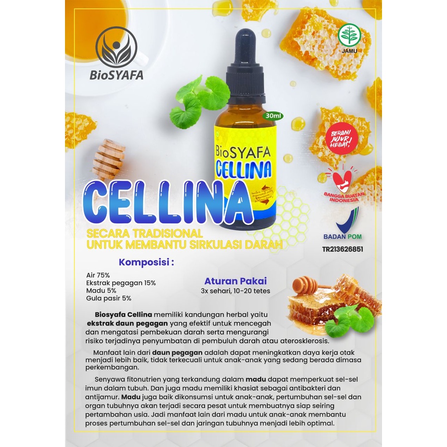 CELLINA/BIOKIDS BIOSYAFA PROBIOTIK SIKLUS 30 ML