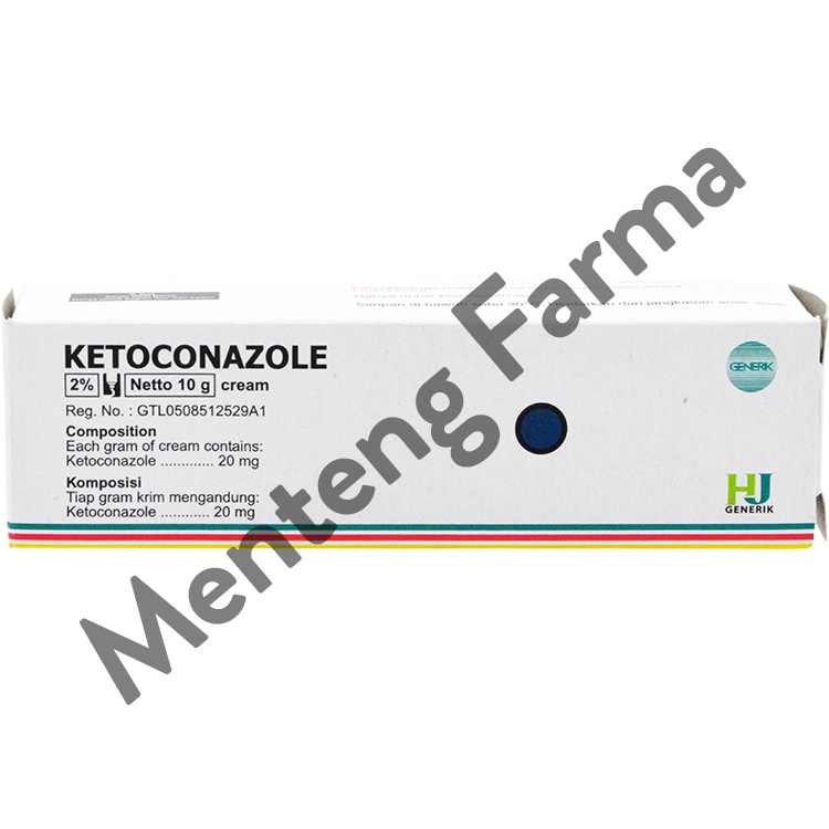 Ketoconazole Cream - Salep Gatal, Panu, Kudis, Kurap, Kutu Air, Eksim