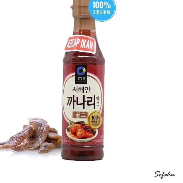 

EXCLUSIVE!Chung Jung One Saus Kecap Ikan Canary Sauce 500gr Import Korea Halal|KD6