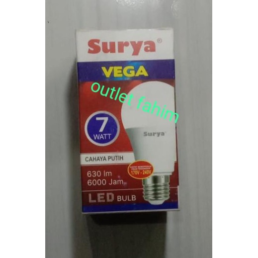Lampu led SURYA VEGA 7 watt