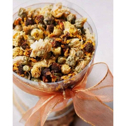 

SALE✅Mixed Chrysanthemum Tea 100gr (Baby Chrysan + Kunlun Snow + Golden Chrysan)|SQ7