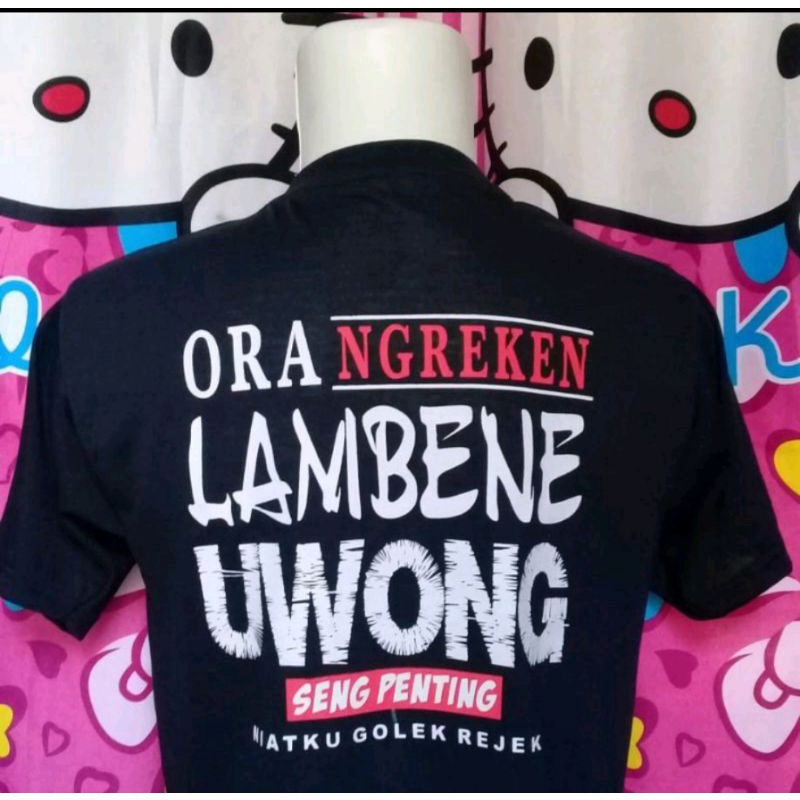 KAOS KATA KATA VIRAL