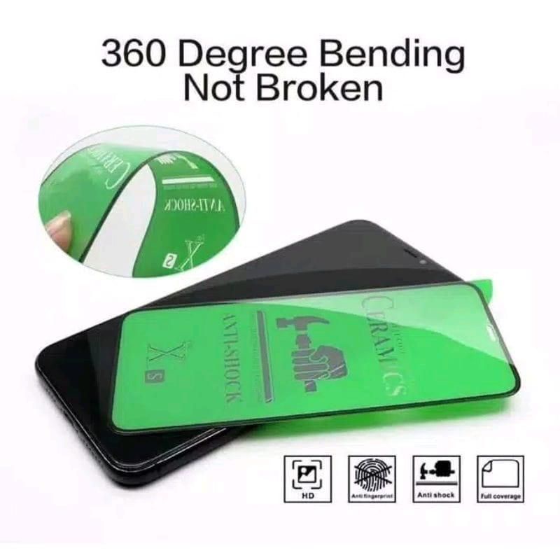 Oppo Reno 8T / Reno 8 5G / Reno 8 Z 5G Anti Gores Ceramic Clear Screen Guard Protector Flexible TPU Anti Pecah