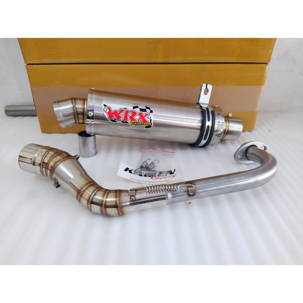Knalpot WRX Bulat K2 Fulset Yamaha Aerox Vva Connected Nmax New Lexi Fazzio Mio Sporty Smile Soul M3