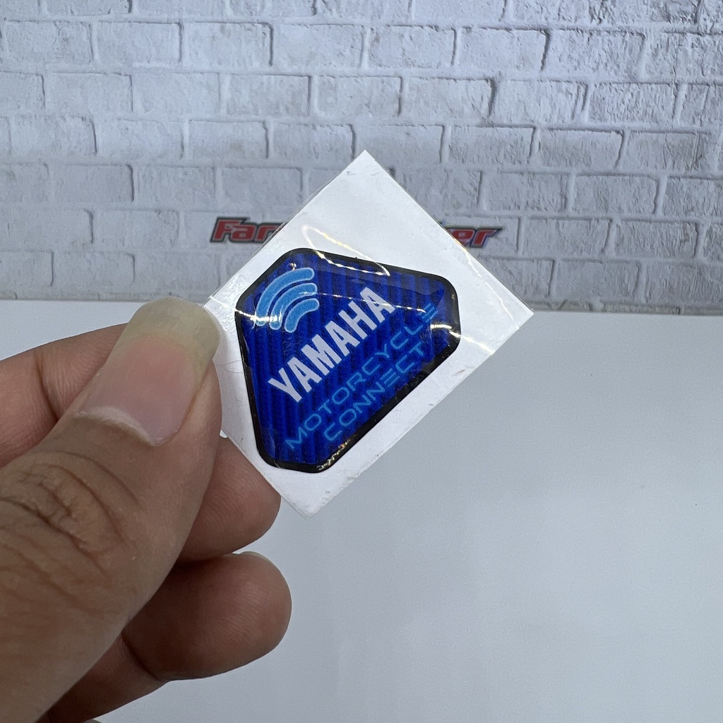 Sticker Yamaha Motorcycle Connect Stiker Yamaha Nmax dan Aerox TIMBUL