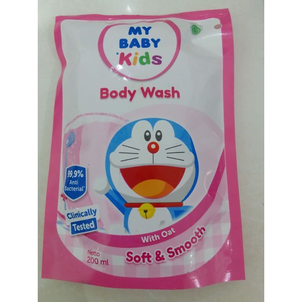 My Baby Kids Body Wash Botol 180ml/ Refill 200ml