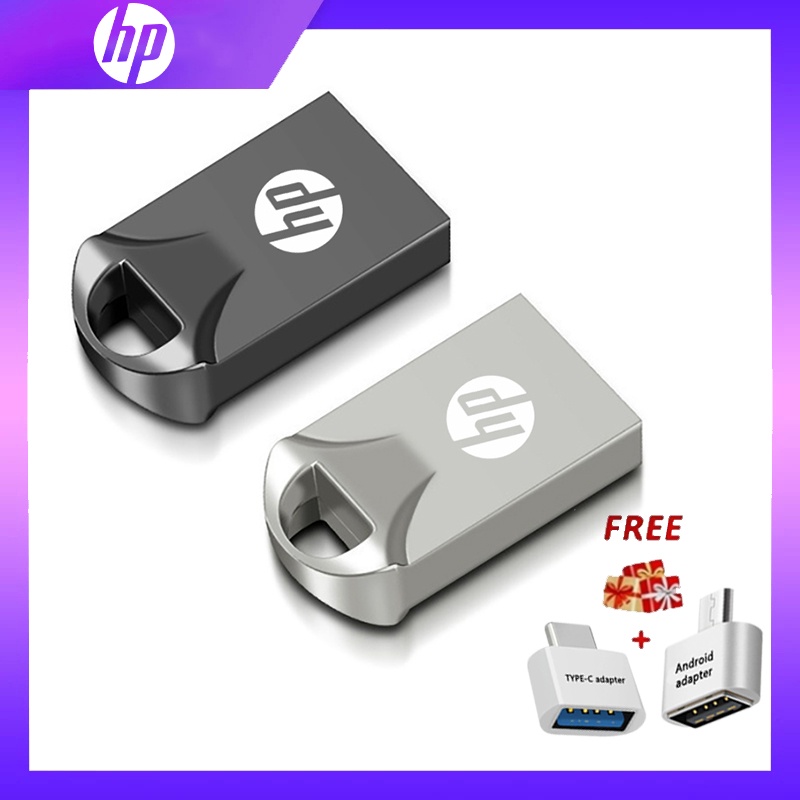 Hp Flashdisk Eksternal USB 3.0 Kapasitas 2TB / 1TB / 128GB / 256GB / 512GB / 64gb / 32gb / 16gb / 4gb Anti Air