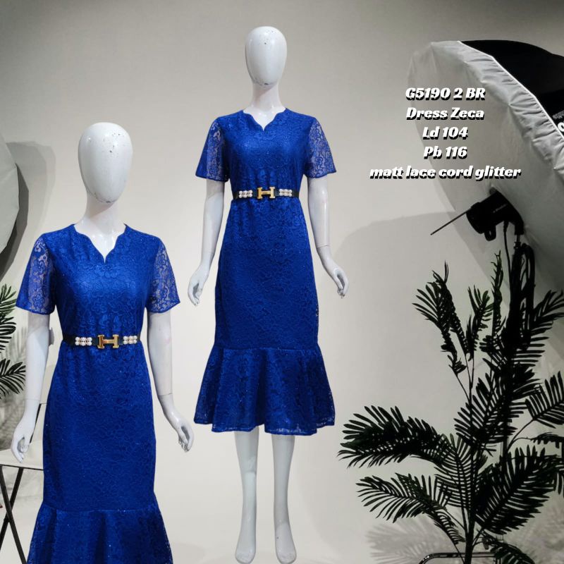 dress duyung brukat