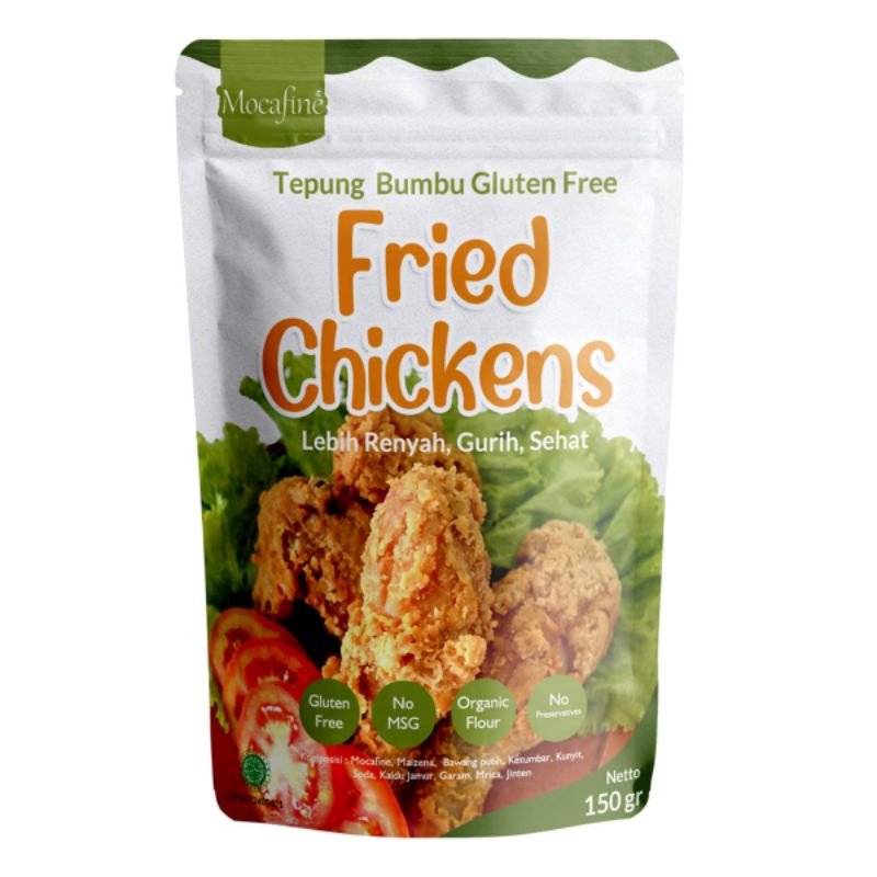

Mocafine Fried Chicken Tepung Bumbu Gluten Free