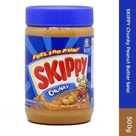 

Murah Lebay--Skippy Chunky Peanut Butter 500gr BPOM