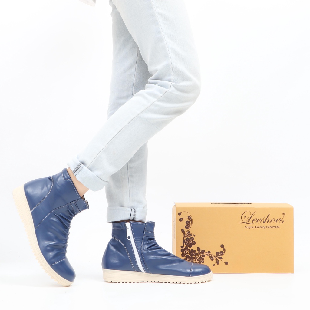 Boots NAB 003 - Sepatu Boots Wanita Korea / Spatu Boots Wanita / Sepatu Boots Wanita Original / Sepa