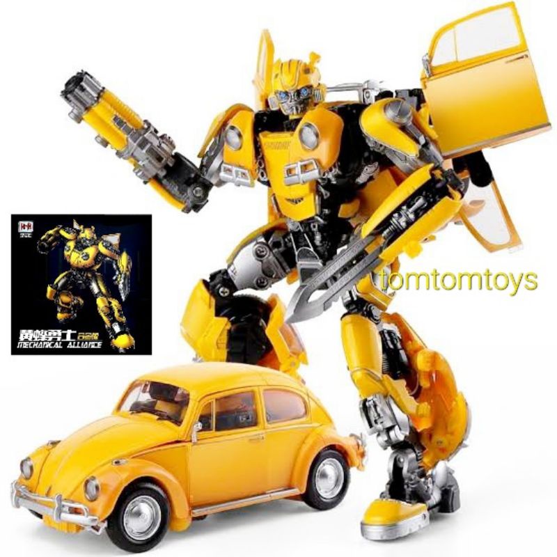 BUMBLEBEE Transformers Robot Figure Deformation Diecast VW Beetle Yellow Bee BMB