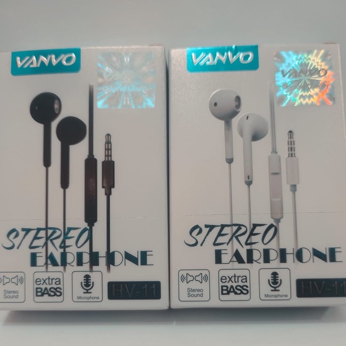 Hansfree Vanvo HV-11 STEREO EARPHONE EXTRA BASS  HV 11 HANSFREE VANVO SOUND