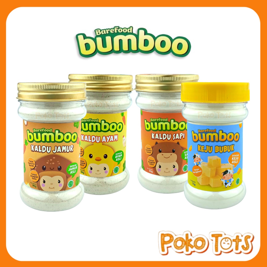 Bumboo Kaldu Asli MPASI No MSG Tanpa Gula &amp; Garam Bahan Alami Barefood Bumboo WHS