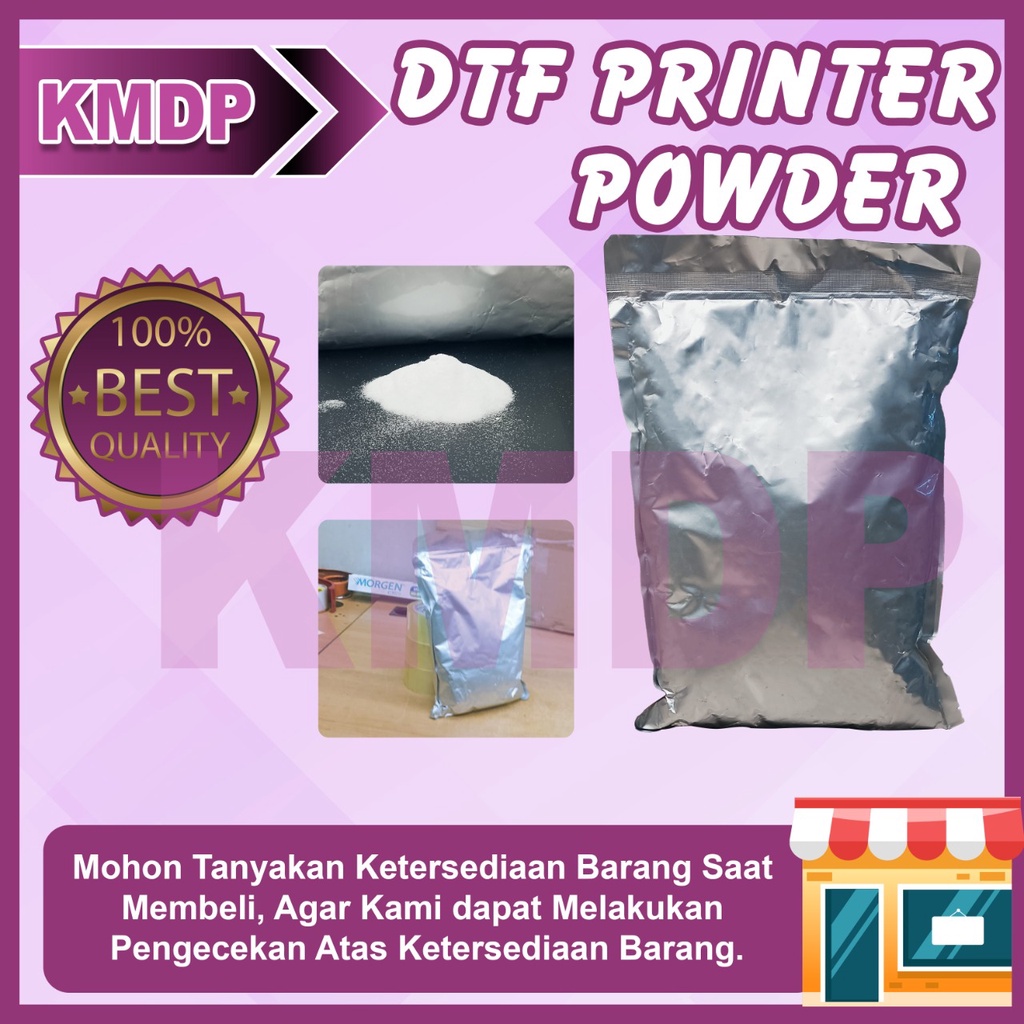 Bubuk Perekat Sablon DTF | DTF Printer Powder