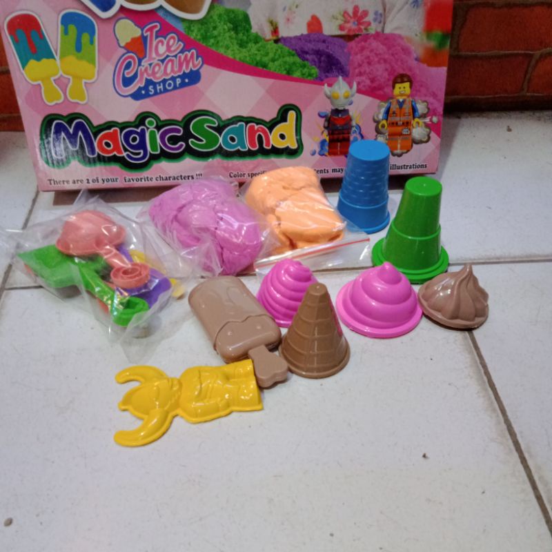 Mainan Pasir Magic Anak Pasir warna