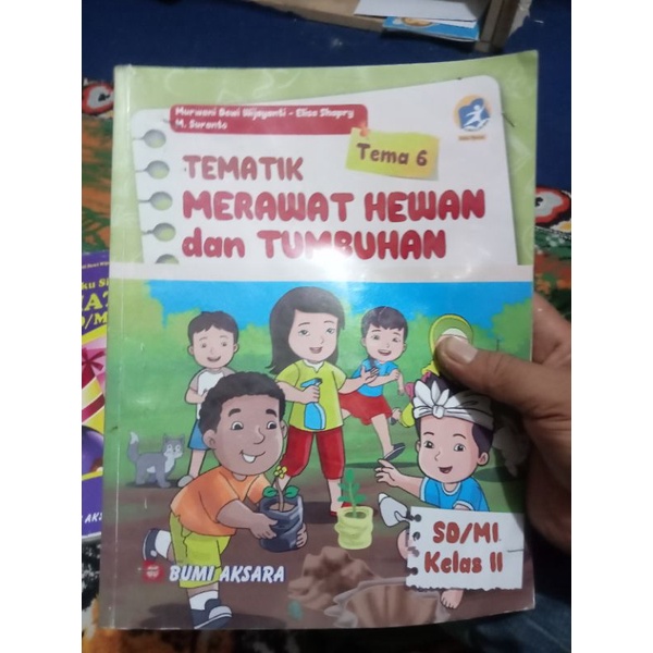 buku tematik tema 6 untuk kelas 2 SD