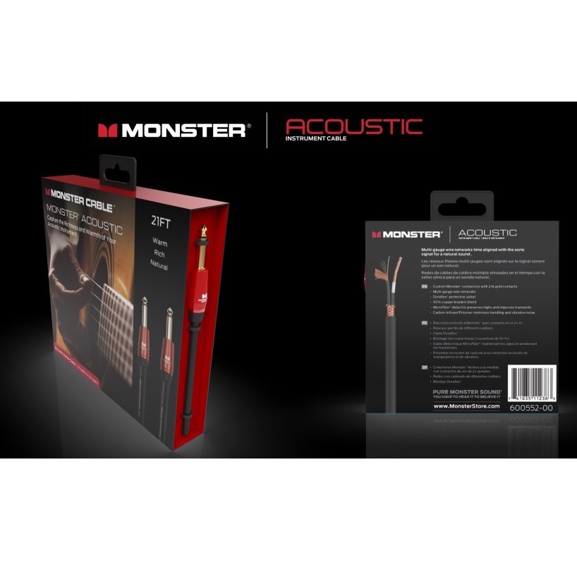 Monster Prolink Acoustic Instrument Cable ( MONSTER CABLE )