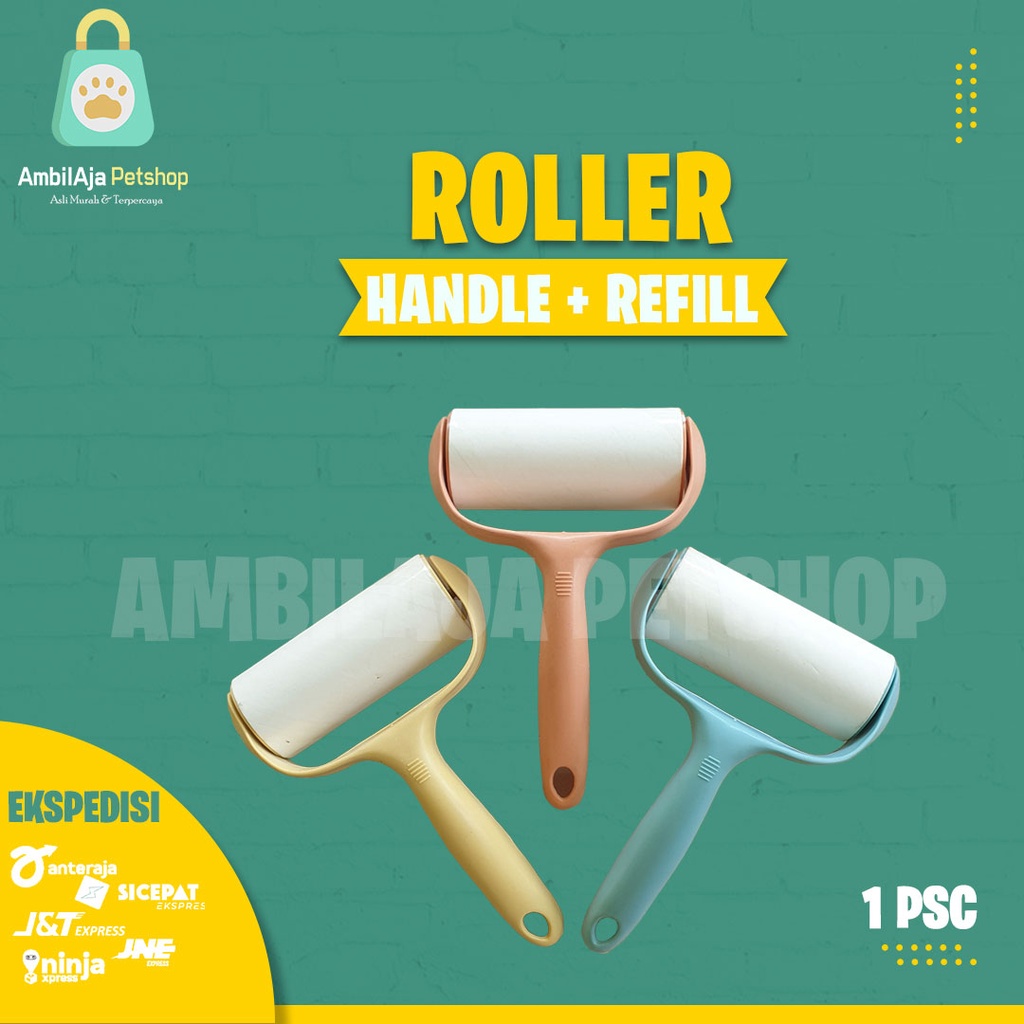 Roller Pembersih Bulu Kucing/Anjing/Sticky Roll