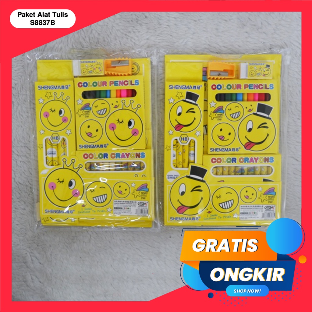 365 STATIONERY SET #40972 Buku &amp; Alat Tulis Anak / Karakter Fancy Gambar Lucu