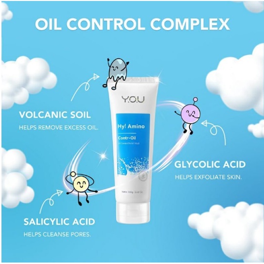 YOU HY! Amino Facial Wash 100ML / All Variant