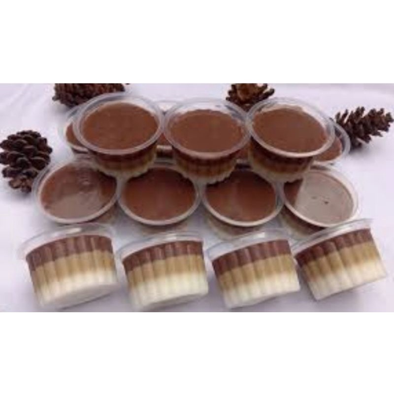 Jual Cup Puding / Cup Agaragar 120ml 50pcs Shopee Indonesia
