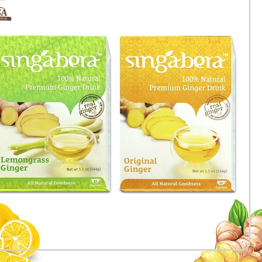 

✨Terbaru✨ Singabera Premium Ginger Drink - Minuman Jahe Instan gas !!