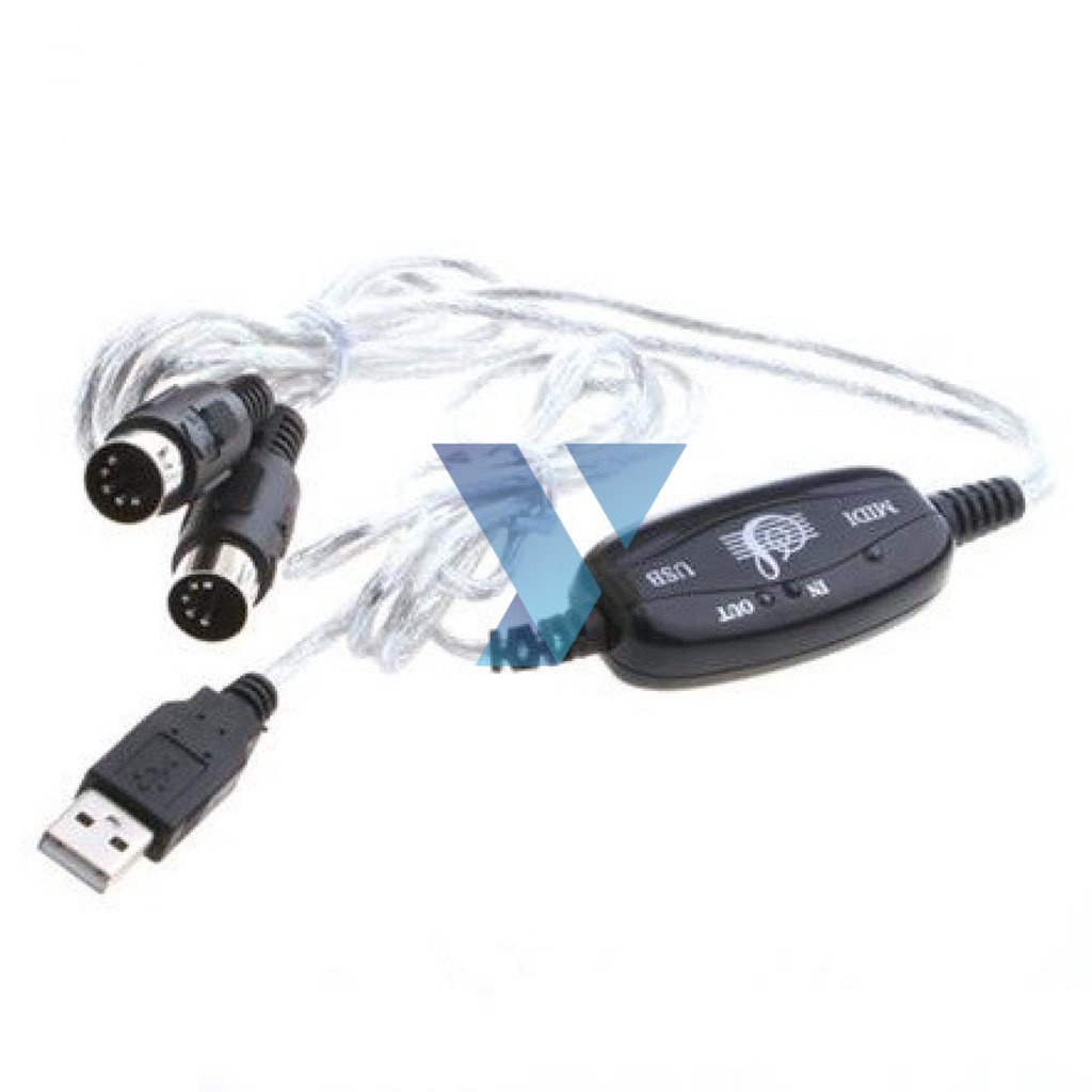 Orphee USB MIDI Cable Converter PC to Music Keyboard Adapter - AY03 ( Al-Yusi )