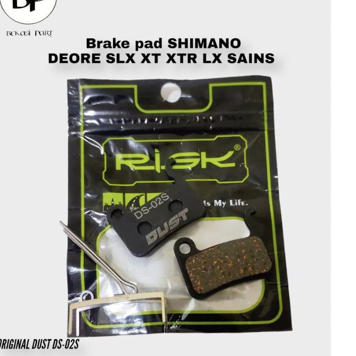 [KODE VHILG] Brake pad SHIMANO DEORE SLX XT XTR LX SAINS Kampas Rem Sepeda MTB DUST DS-02SR