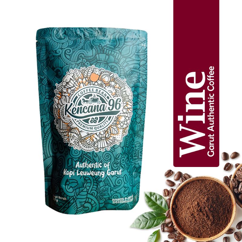 

KENCANA96 Kopi Arabika Garut Arabica Coffee 200 Gram - Wine Proses
