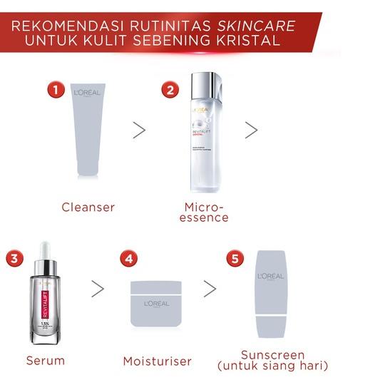 limited Edition✔️L'Oreal Paris Revitalift Crystal Micro Essence Water Serum - 65 ml - Skincare Lorea