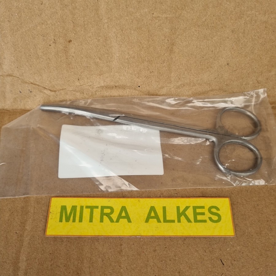 Metzenbaum Scissors Lurus - Bengkok 14 cm. Gunting Jaringan 14cm.