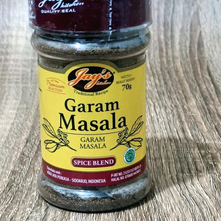

Stok terbaru Jay's Garam Masala 70 gr Rempah Racikan India Jays serbuuu !
