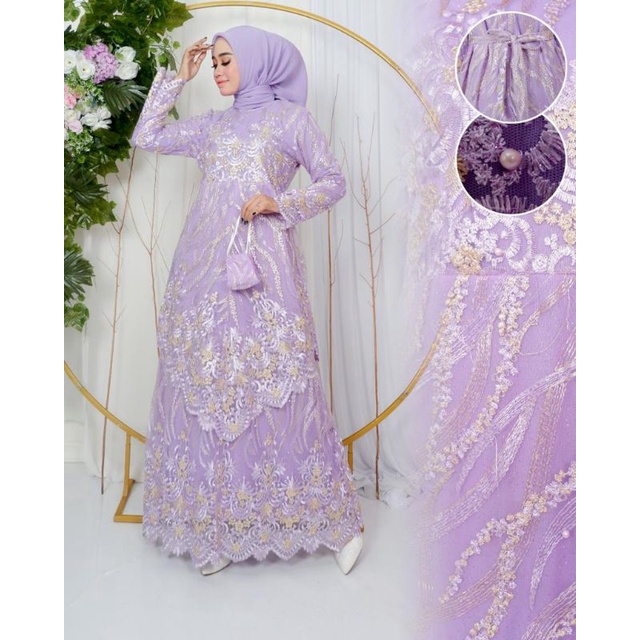 GAMIS RUNCING TUTON // BAHN TILLE BORDIR MITIARA FULL // By Ferry Mena