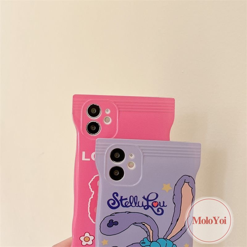 Soft Case Motif Kartun Beruang Strawberry Untuk iPhone 11 7plus 8 7 6 6s 14 Plus XR 12 13 14 Pro Max X Xs Max SE 2020