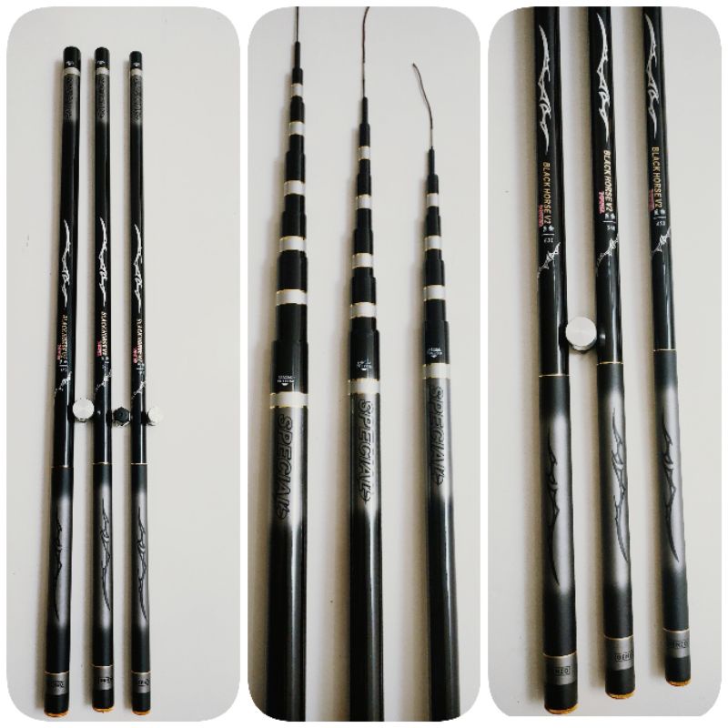 Tegek Genzo Black Horse V2 Power, action hard free packing pipa