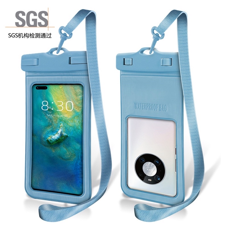 BISA KEDALAMAN 30 METER / BISA SAMPAI 7.2 INCH / SGS PASS / Kantong Casing Anti Air Mobile Phone Waterproof Mobile Phone Pouch Universal Case Bag Tas Anti Air