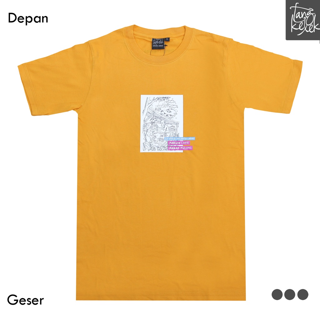 Tangkelek Baju Kaos Ba Koa Di Palanta Lapau Warna Kubus