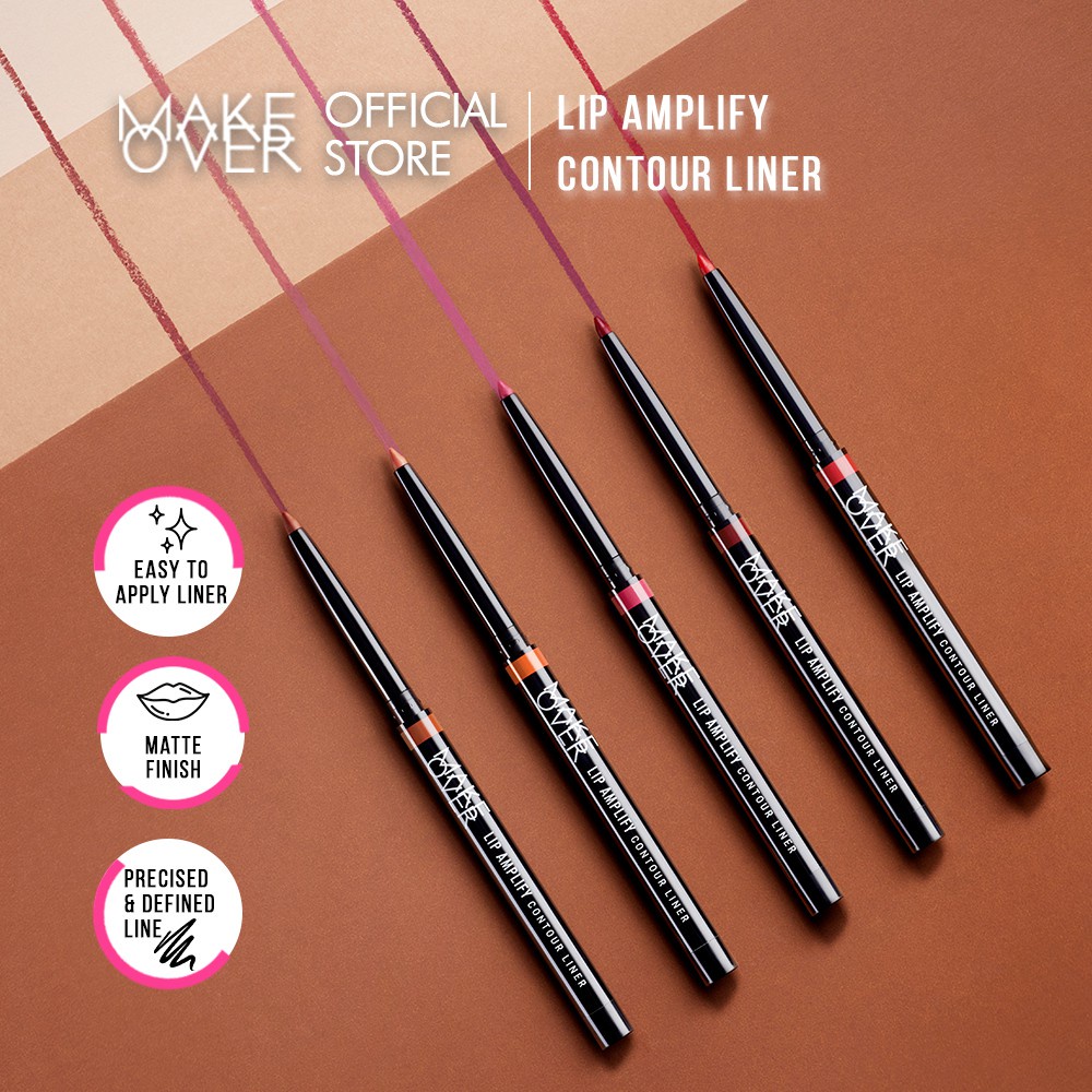 MAKE OVER Lip Amplify Contour Liner | Lip Liner BY AILIN