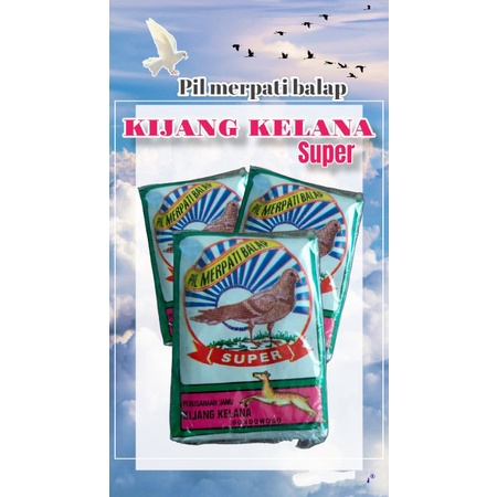KIJANG KELANA SUPER jamu pil merpati balap