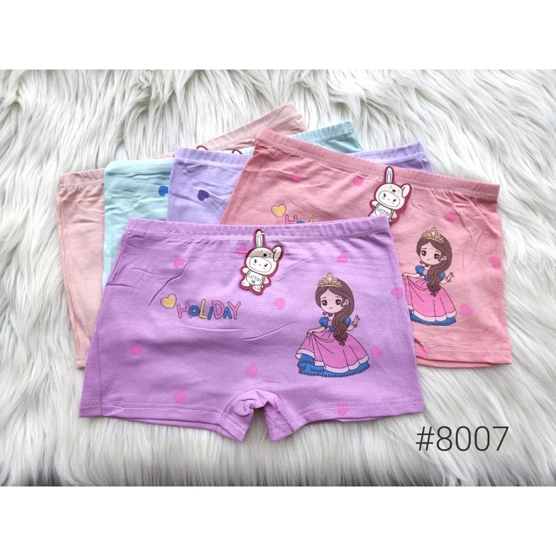 3PCS BOXER IMPORT ANAK PEREMPUAN SOFT KATUN