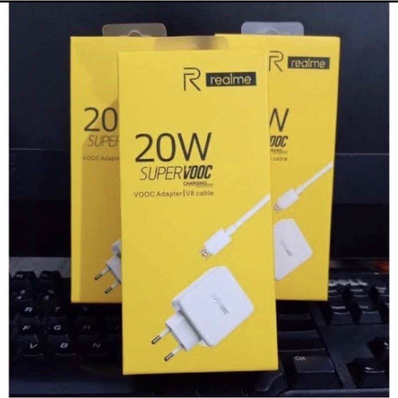 Charger Realme R15 Ori 99 20watt Usb Micro Putih