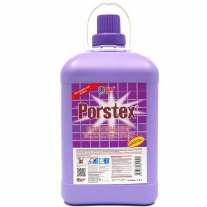 Yuri PORSTEX  3.7 LITER | Pembersih Porselen 3.7Liter 3,7 L Varian ungu atau biru