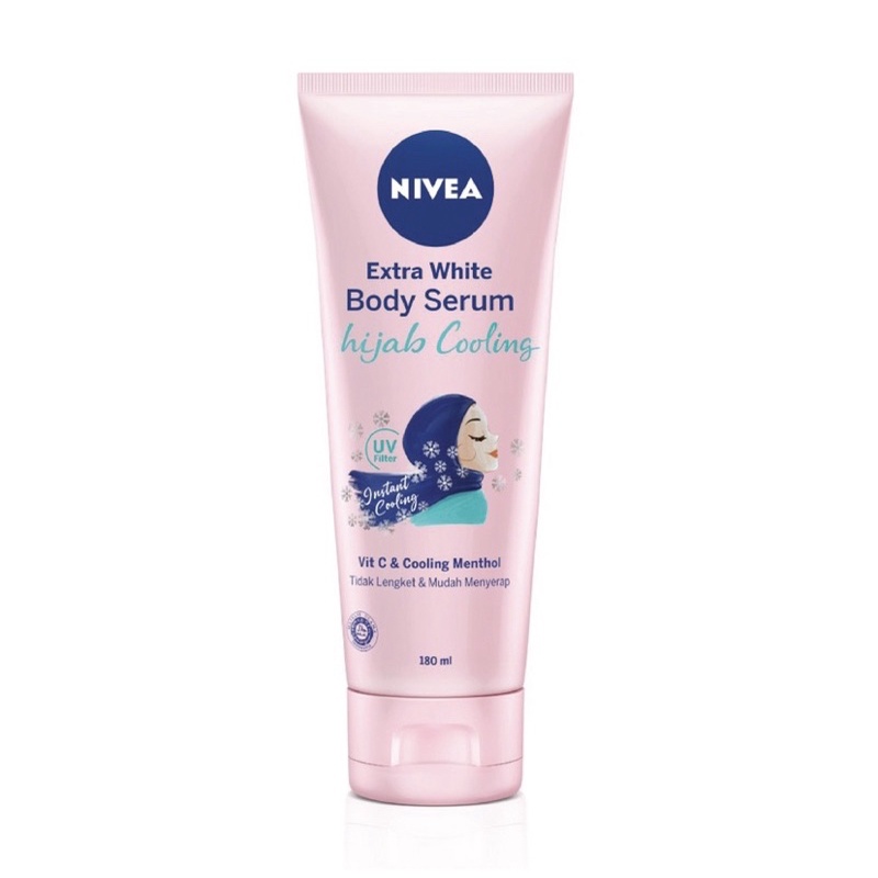 NIVEA Body Care Hijab Whitening Cooling Fresh Body Serum 180ml