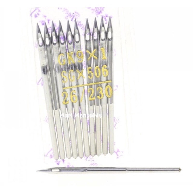 Jarum GK9-2 Mesin Jahit Karung Flying Tiger - 10 pcs