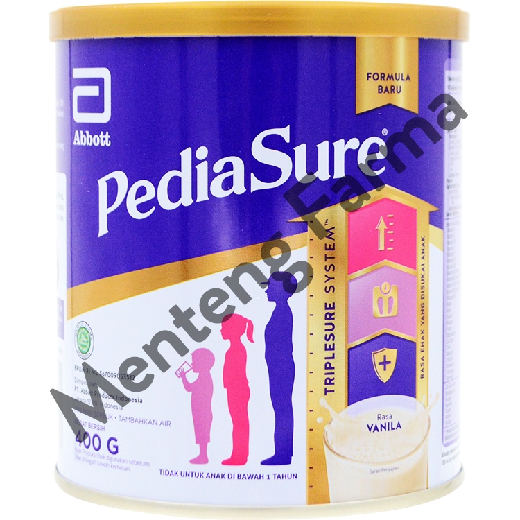 Pediasure Vanila 400 Gram - Susu Pendukung Nutrisi Pertumbuhan Anak