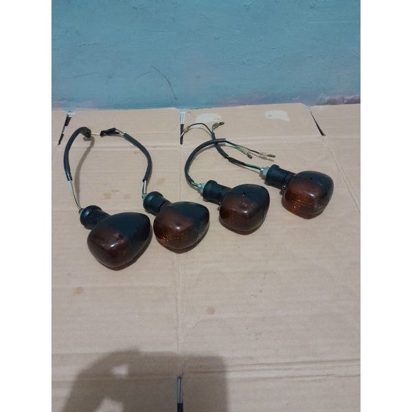 Lampu sein sen Ninja Rr old Rr new original copotan lampu riting