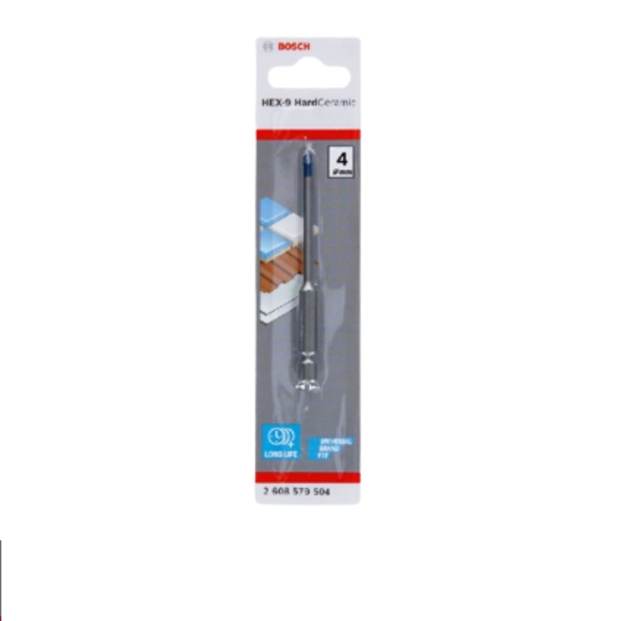 BOSCH  Hex-9 Mata Bor Keramik Keras Granit 4 mm (504)